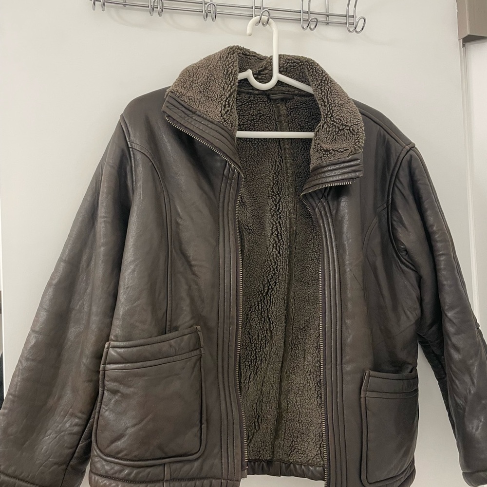 Brown Leather Jacket